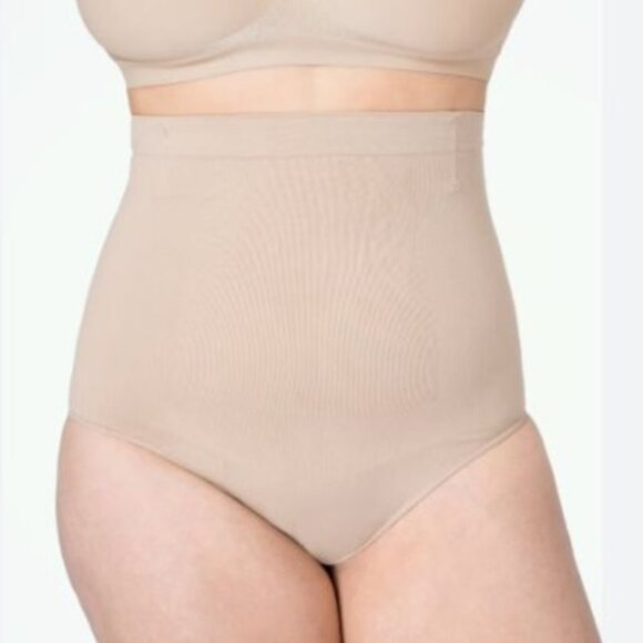 Shapermint Essentials High Waisted Body Shaper Panty Womens XS/S Tan New - Picture 1 of 8